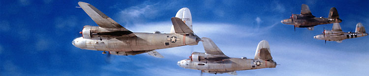 B-26 Marauders in flight